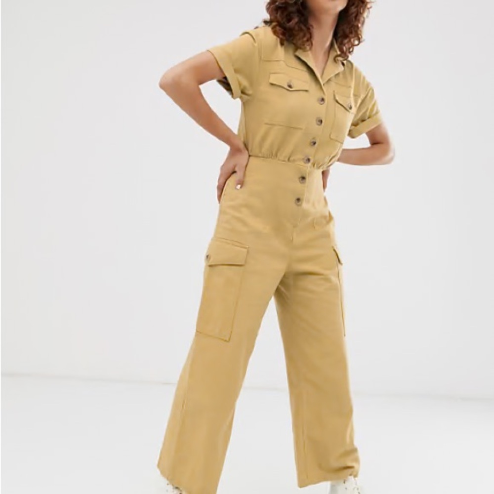 ASOS Women's mustard/tan Jumpsuit